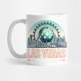 Las Vegas Pickleball Design with High Roller Mug